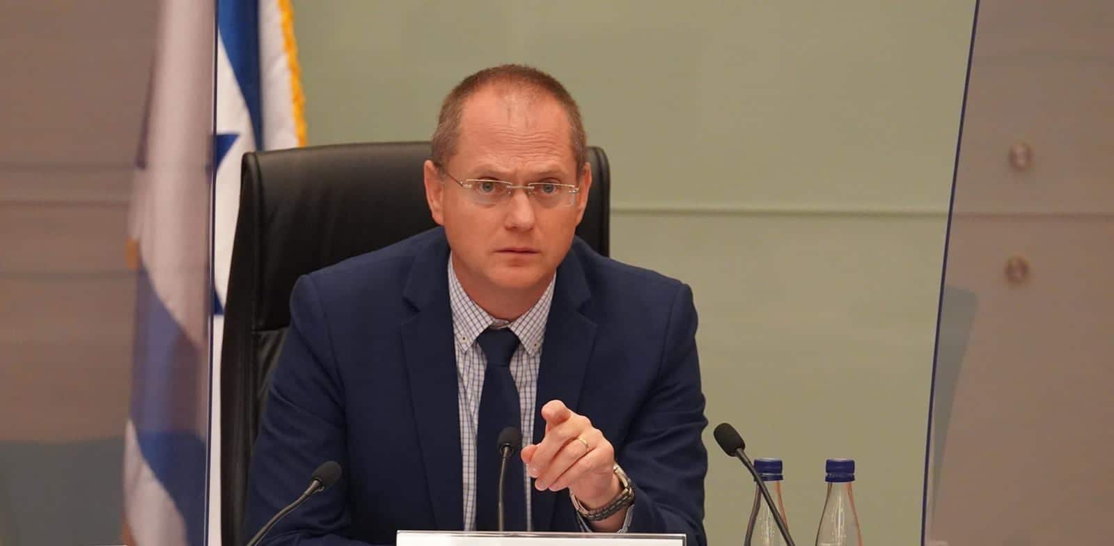 ח"כ עודד פורר, יו"ר הוועדה לחיזוק ופיתוח הנגב והגליל.