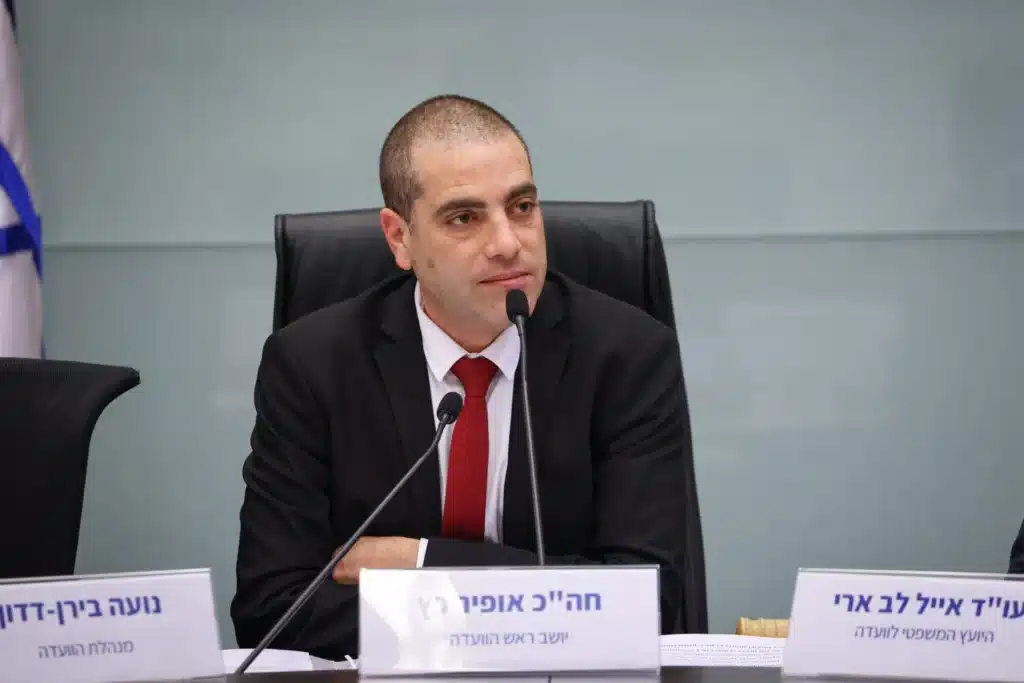 יו"ר הקואליציה אופיר כץ.