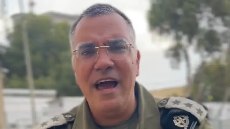אביחי אדרעי. צילום: דובר צה"ל בערבית