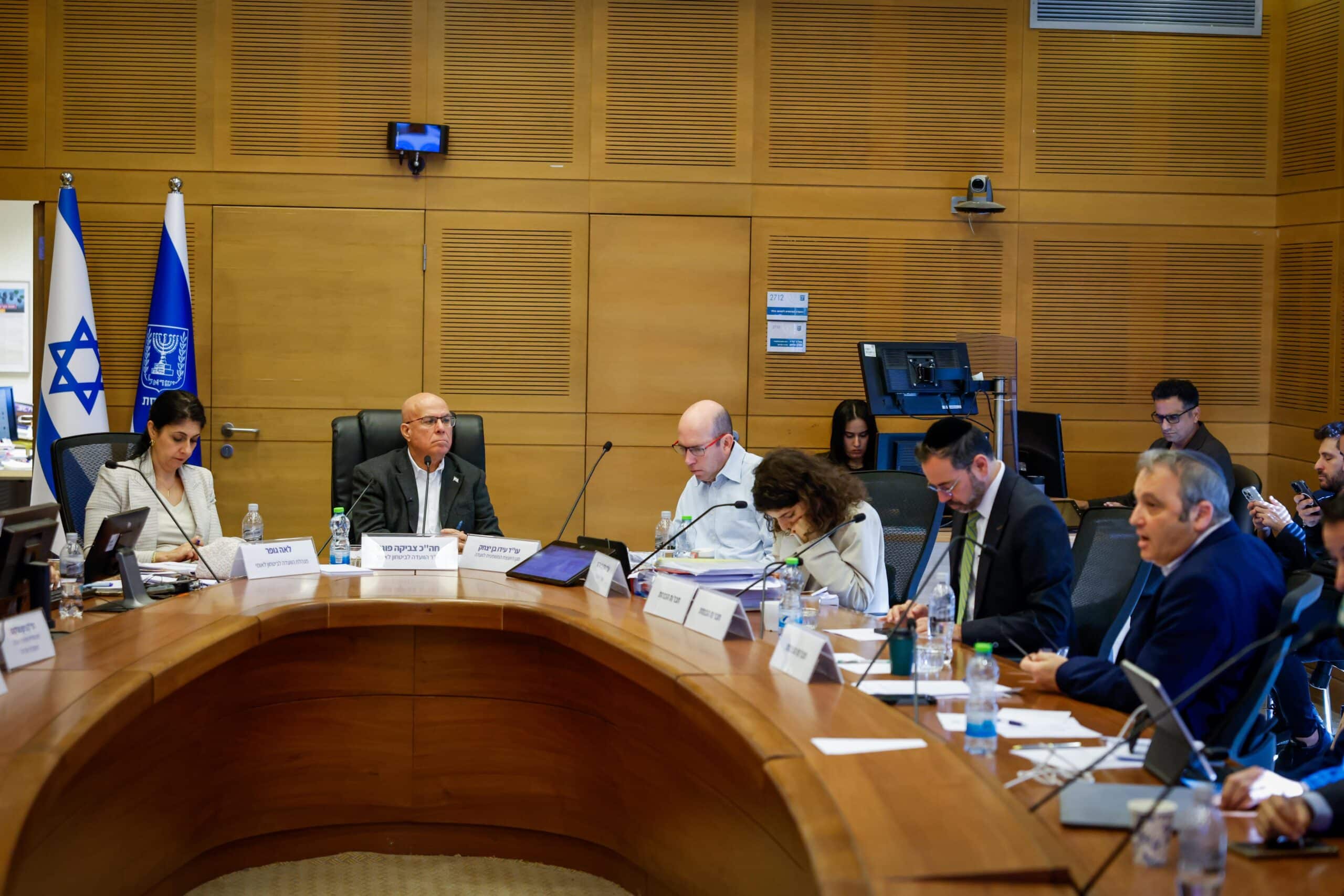 הוועדה לביטחון לאומי. צילום: נועם מושקוביץ, דוברות הכנסת