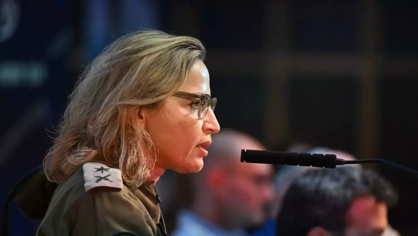 הפצ"רית לשעבר תומר־ירושלמי. צילום: דובר צה"ל