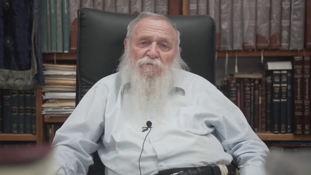 הרב חיים דרוקמן. צילום: מתוך ערוץ היוטיוב של ישיבת אור עציון