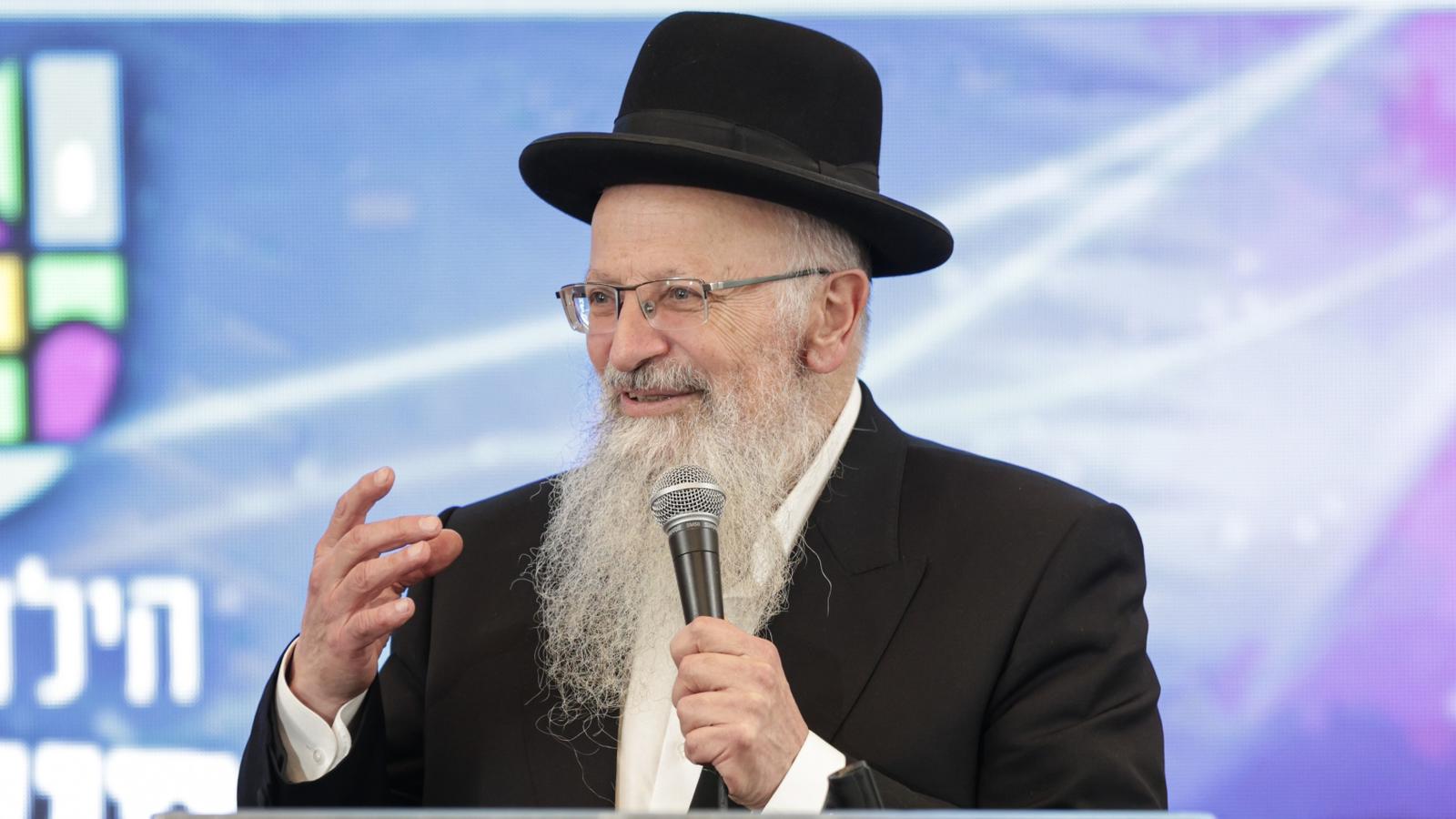 הרב שמואל אליהו. צילום: אלישע גרוסברג