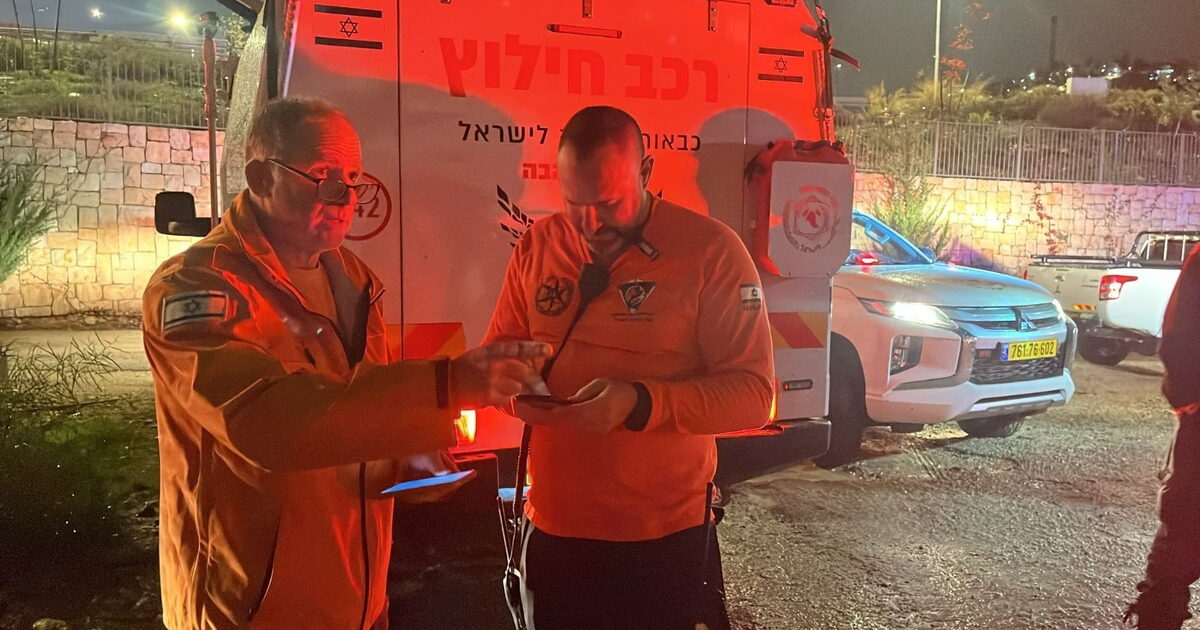 החיפושים במאגר בית זית. צילום: יחל"צ עציון-יהודה