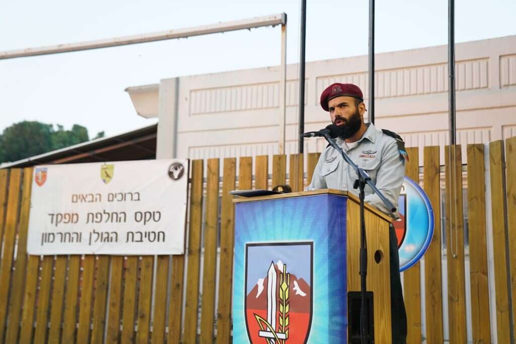 אל"מ אמונה. צילום: דובר צה"ל