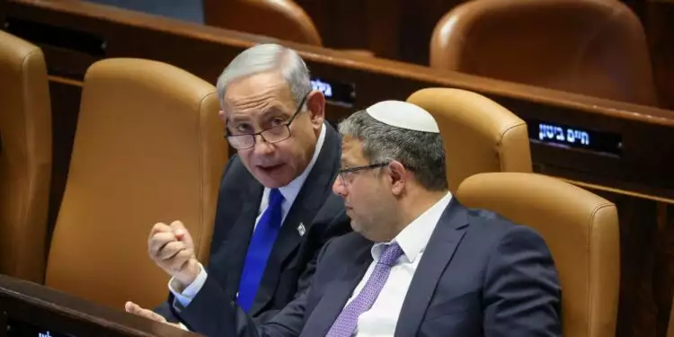 בן גביר ונתניהו דוברות הכנסת