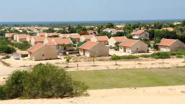 היישוב גני טל בגוש קטיף