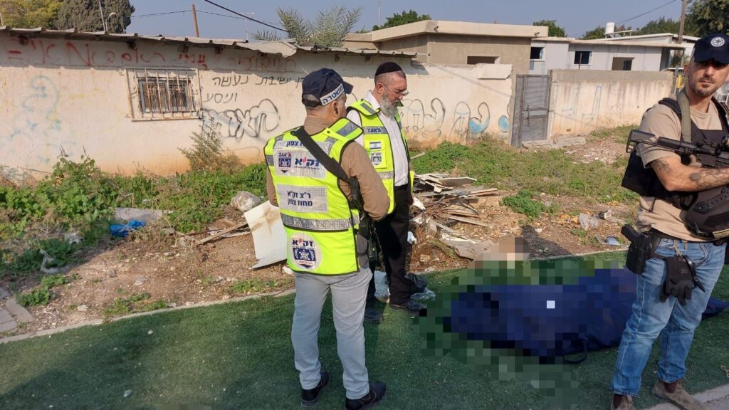 זירת הפיגוע