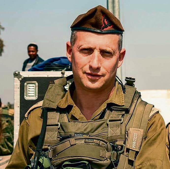 יאיר פלאי בימיו כמח"ט גולני