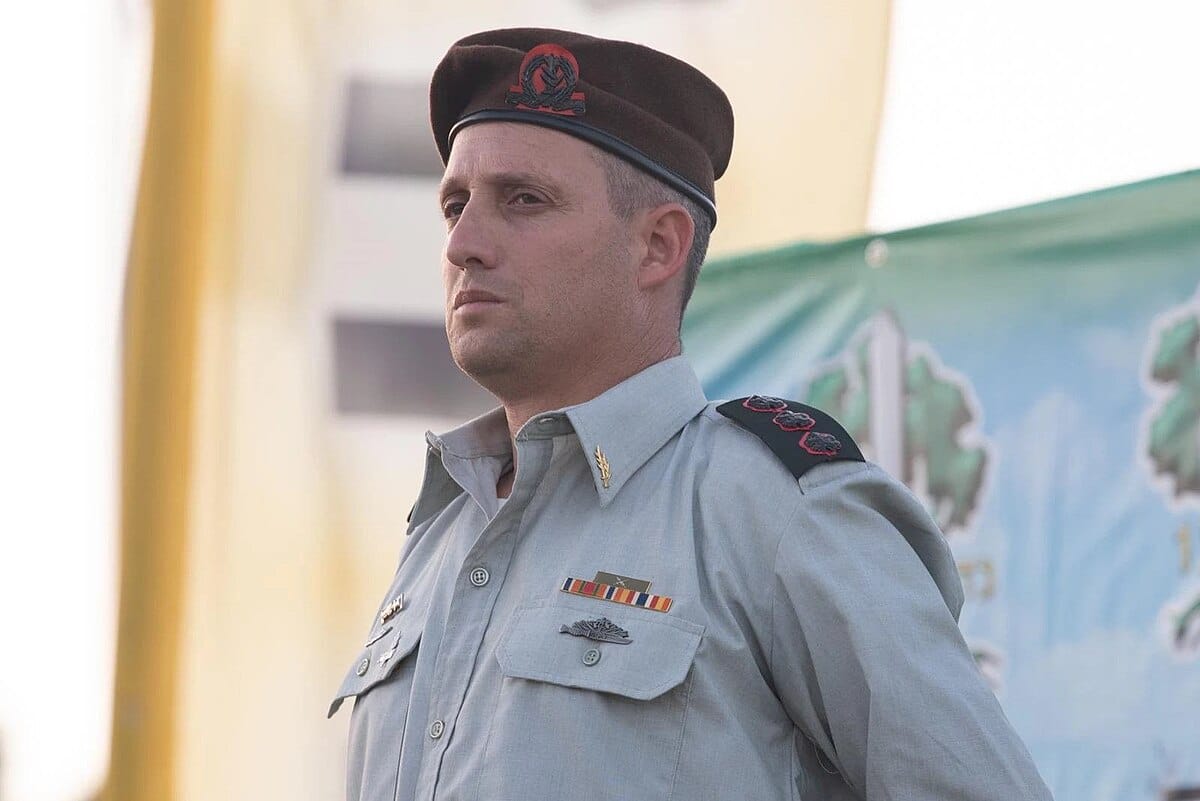 יאיר פלאי בימיו כמח"ט גולני