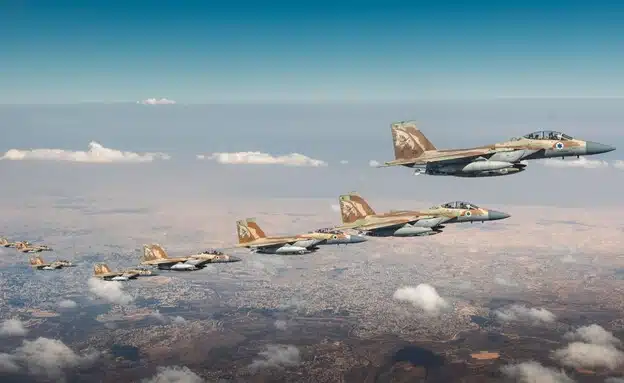 מטוסי צה"ל בדרך לתקיפה באיראן