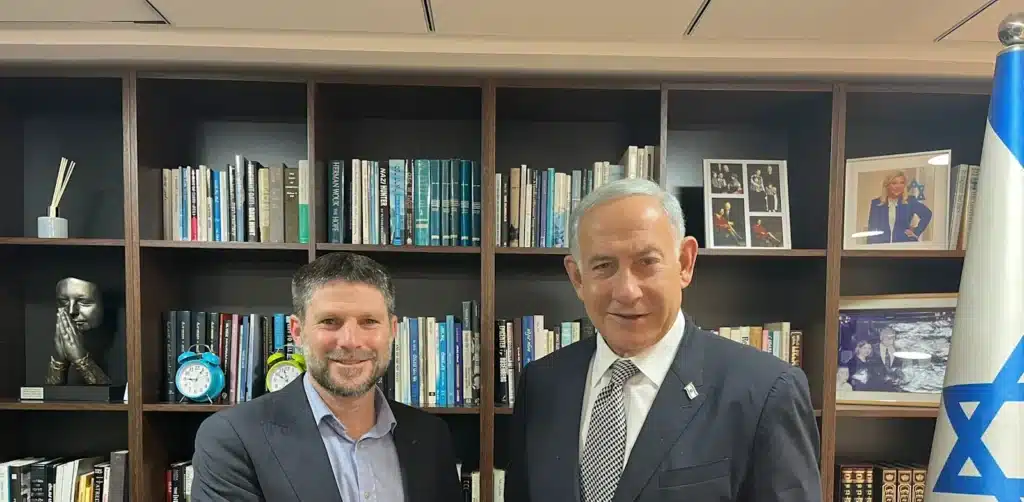 נתניהו וסמוטריץ