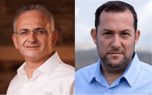 יוסי דגן ושי אלון. צילום: דוברות מועצה אזורית שומרון, צילום עצמי