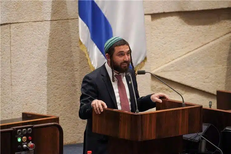 ח"כ צבי סוכות נואם בכנסת