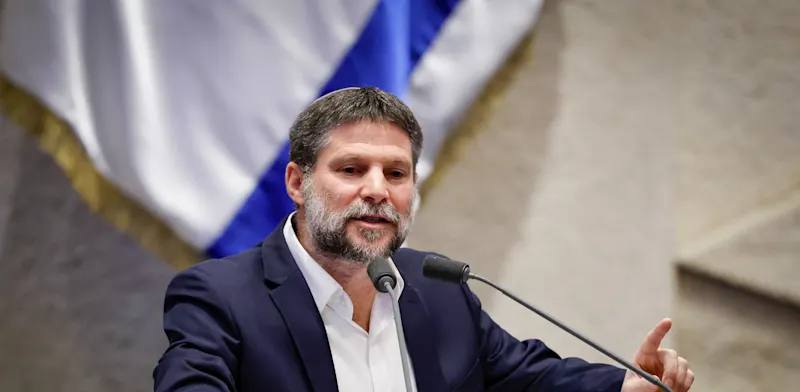 שר האוצר בצלאל סמוטריץ