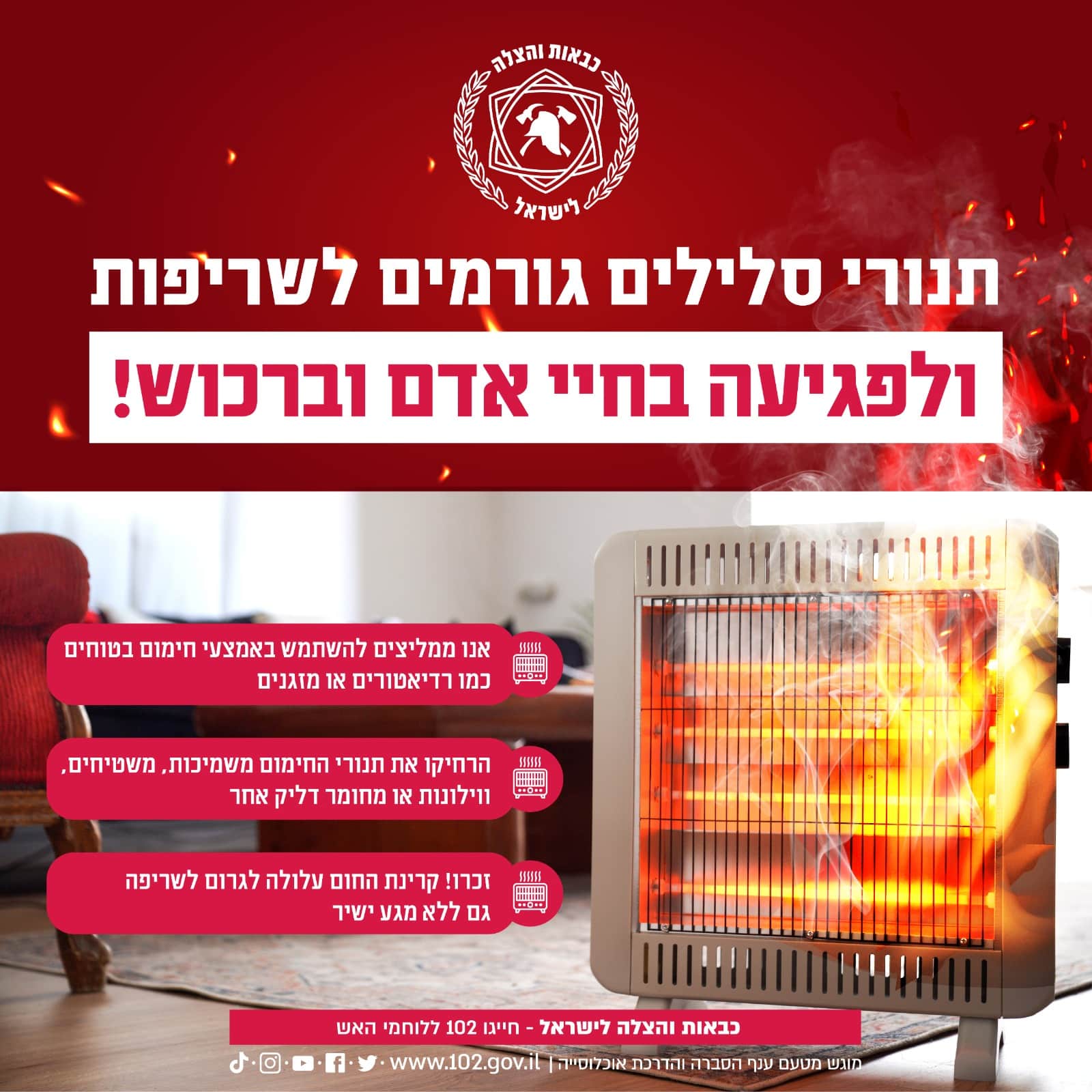 קרדיט: כבאות והצלה