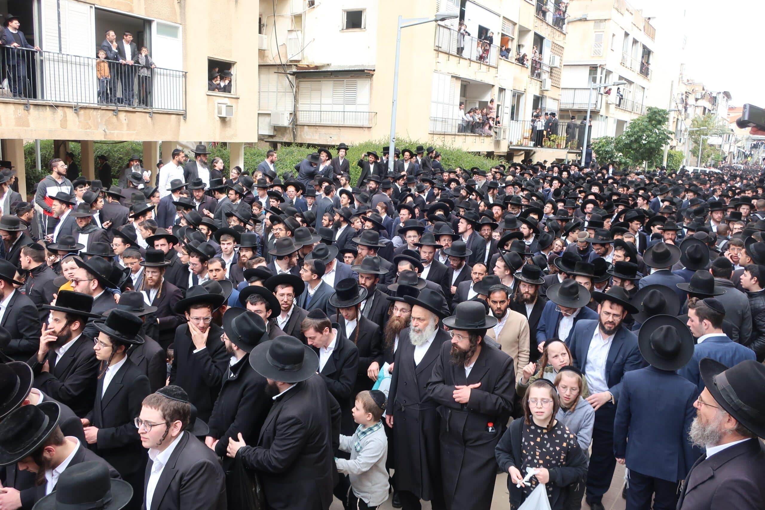 הלוויית הגר"ח קנייבסקי