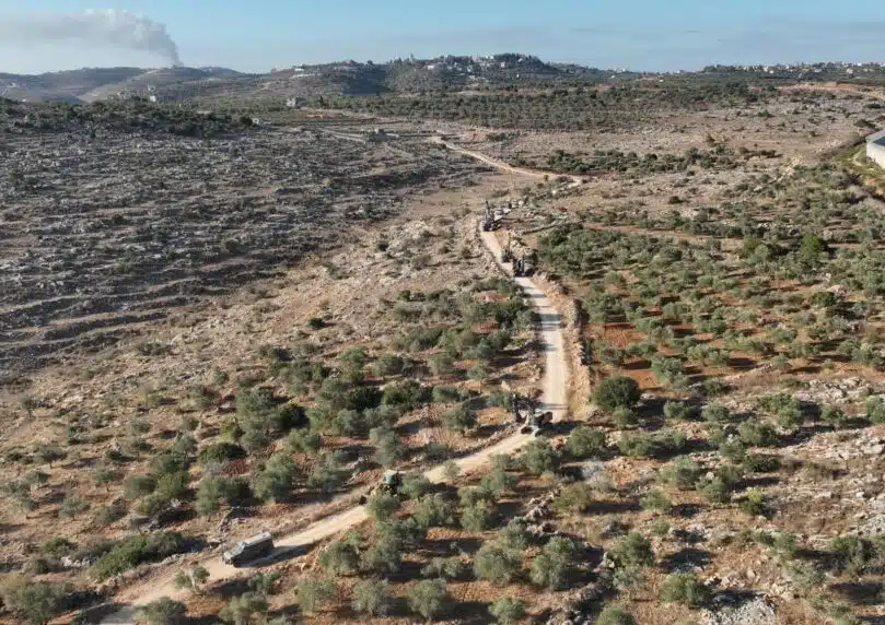 שטח ריק לא מיושב ביו"ש