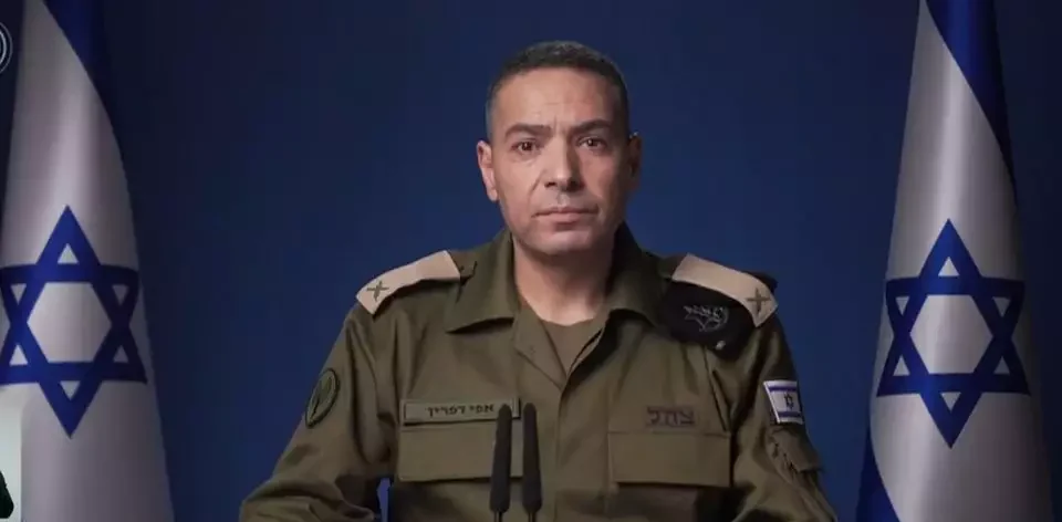 דובר צה"ל, תא''ל אפי דפרין.
