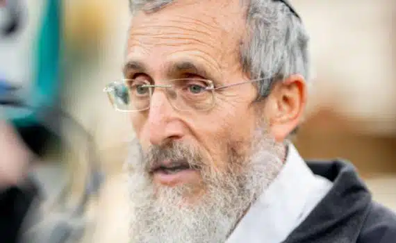 הרב דוד פנדל ראש ישיבת הסדר בשדרות