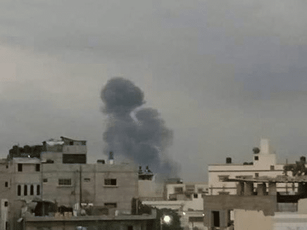 חיסול בעזה צילום רשתות ערביות