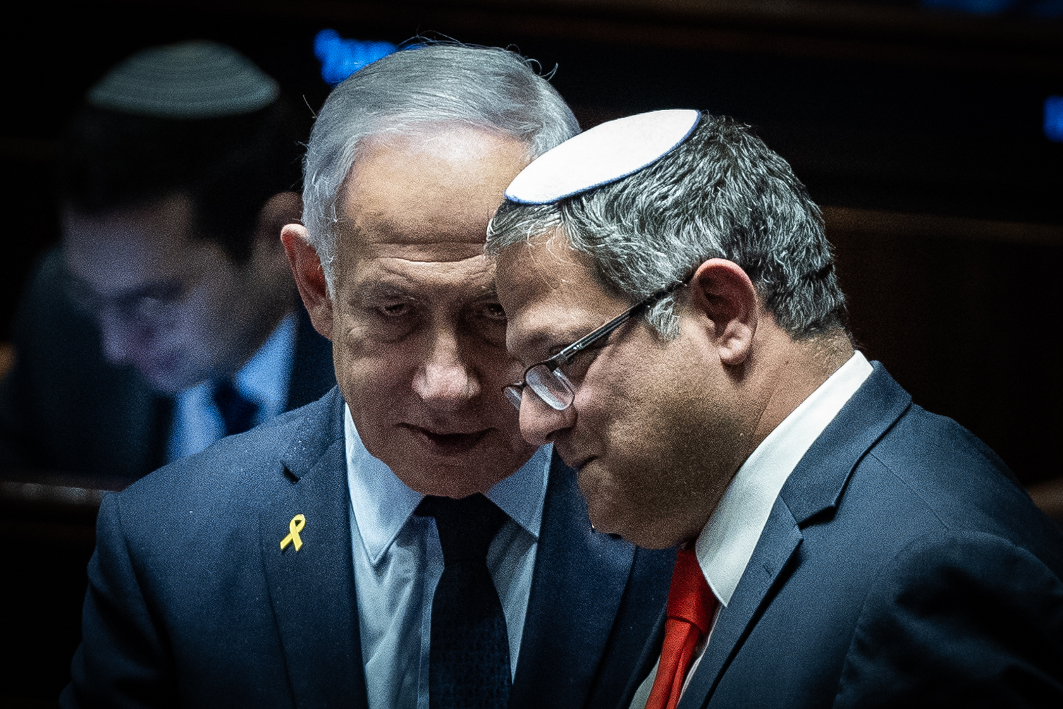 בן גביר ונתניהו.