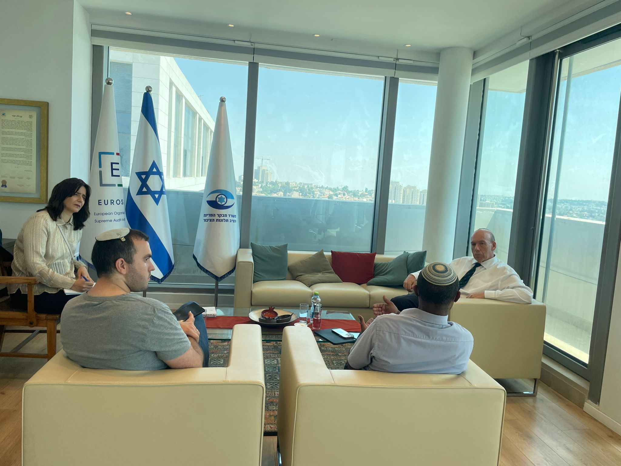 הראל כהן בפגישה עם ח"כ משה סלומון