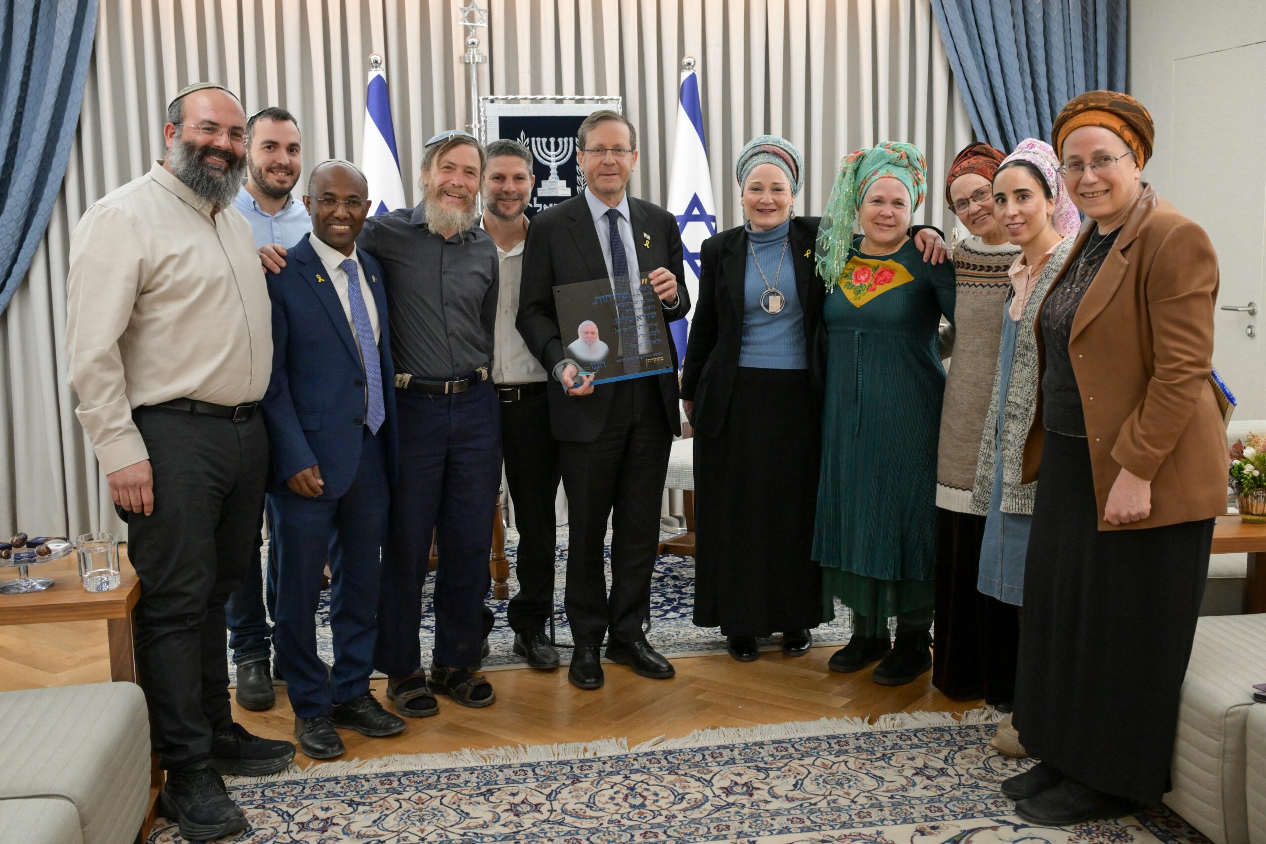 מפלגת הציונות הדתית עם הרצוג