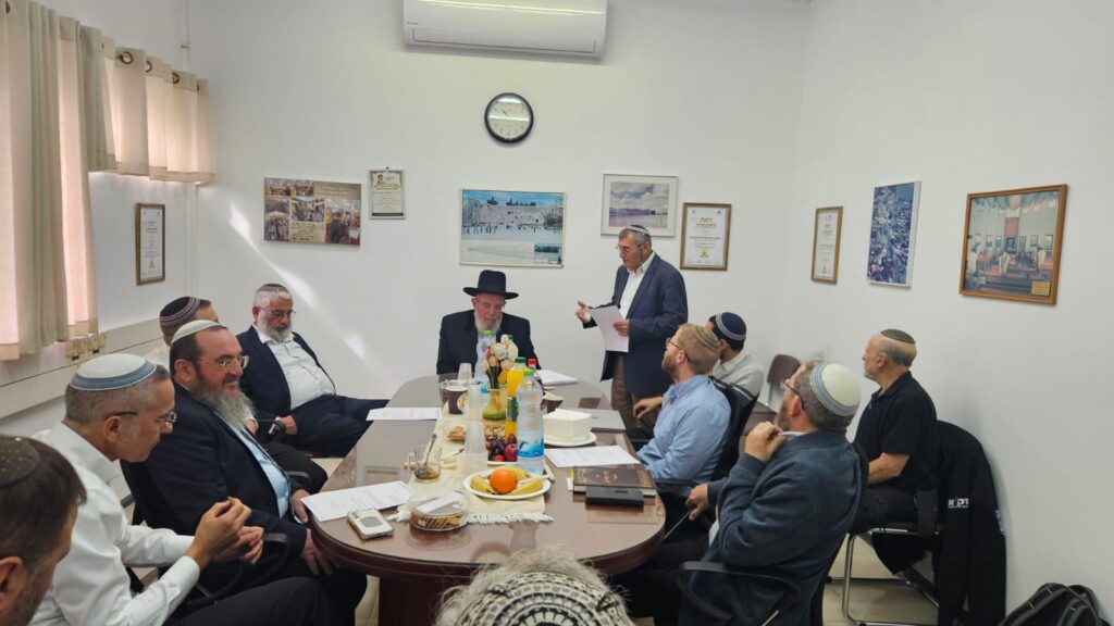 הרב קלמן בר עם רבני הצפון