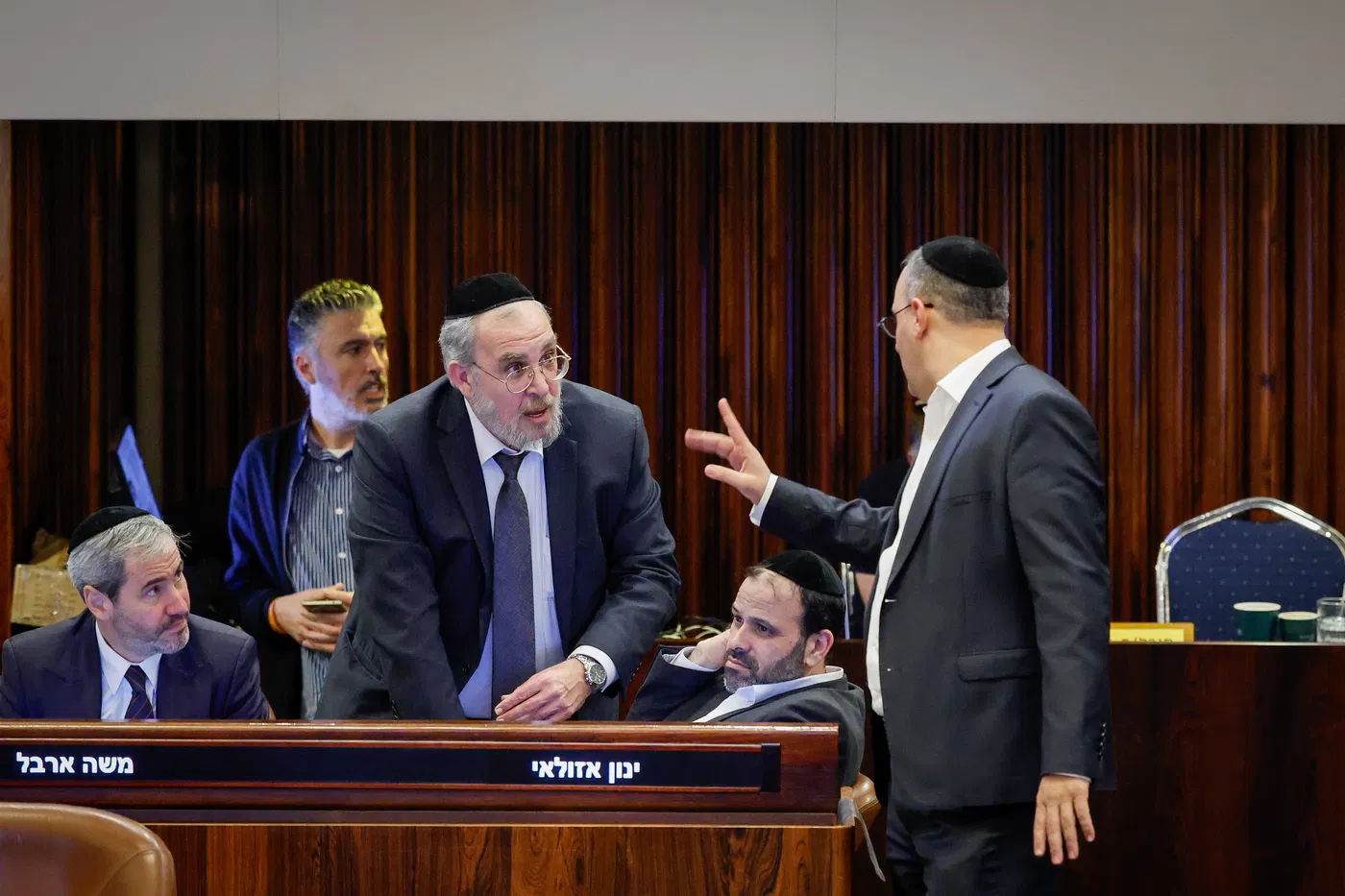 חברי כנסת החרדים בדיוני התקציב