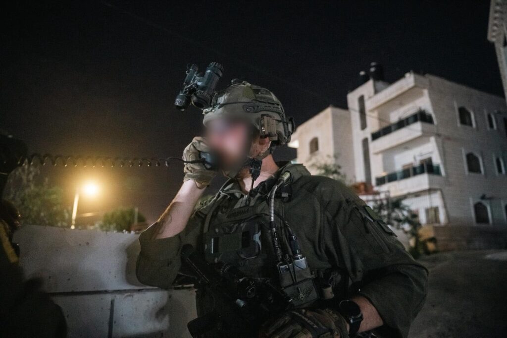 כוחותינו במעצרים ביו"ש.