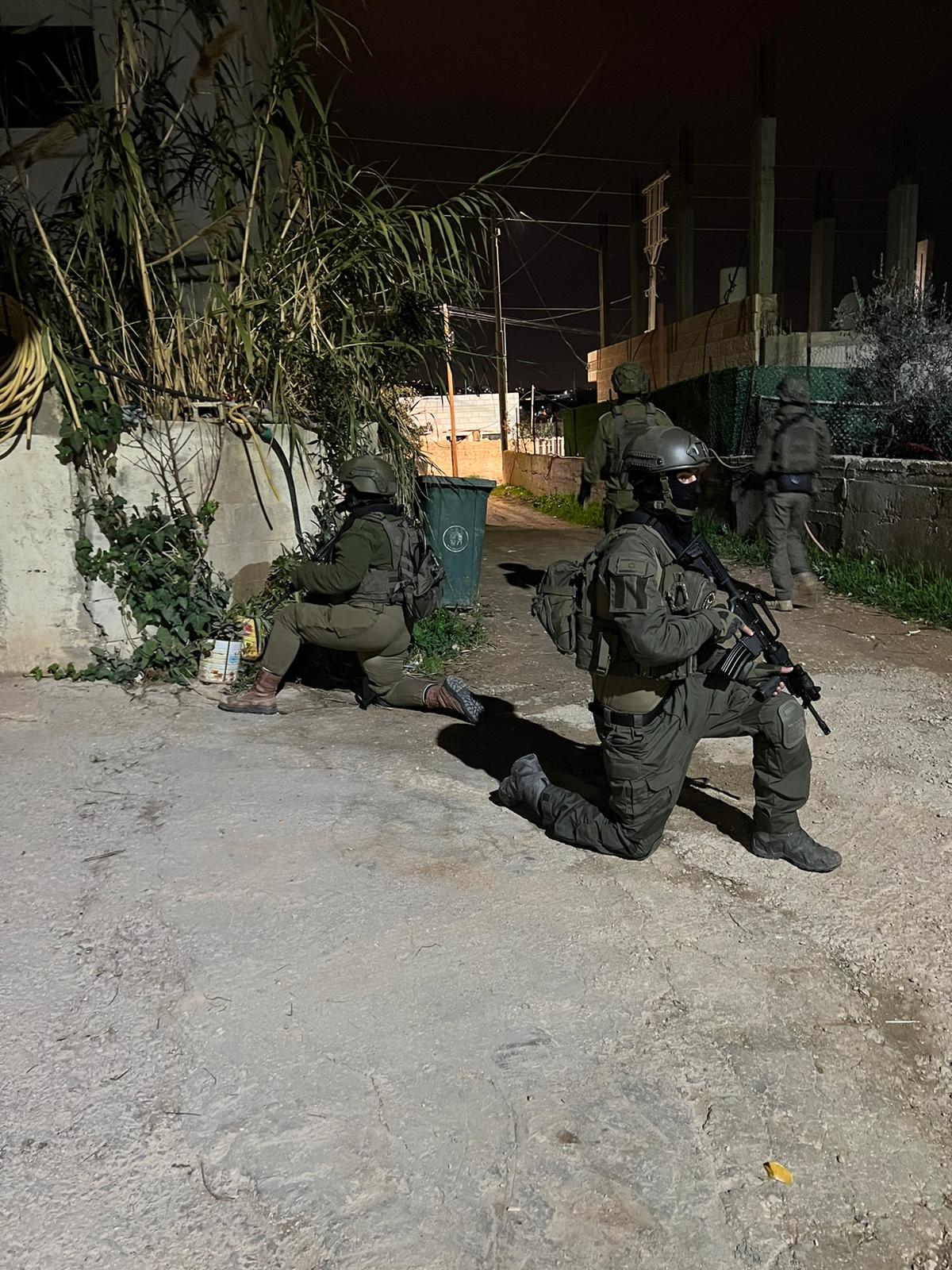 פעילות כוחותינו בכפר חרמלה שבחטיבת עציון