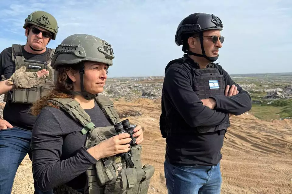 ראשי הרשויות בסיור.