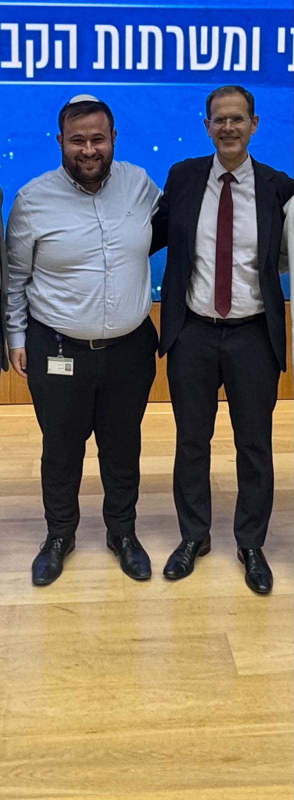 ח"כ משה סעדה עם ראש לשכתו