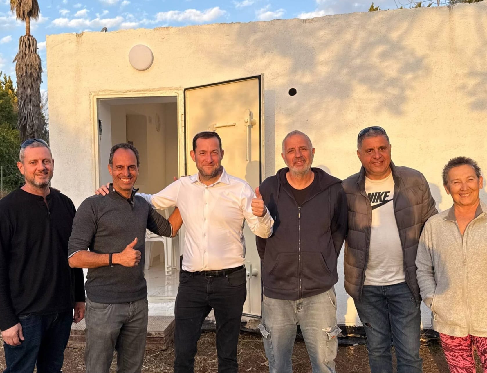 הצבת מיגונית בסוף השבוע בברקן