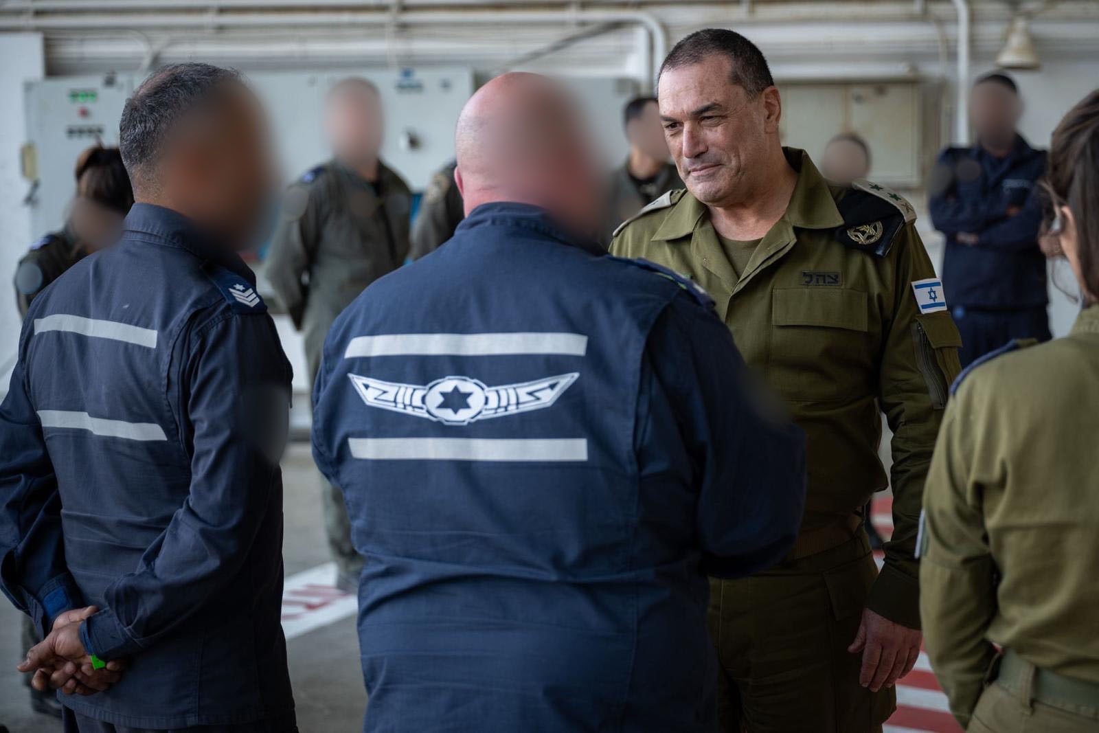 הרמטכל זמיר לקראת התקיפה באיראן. צילום: דובר צה"ל