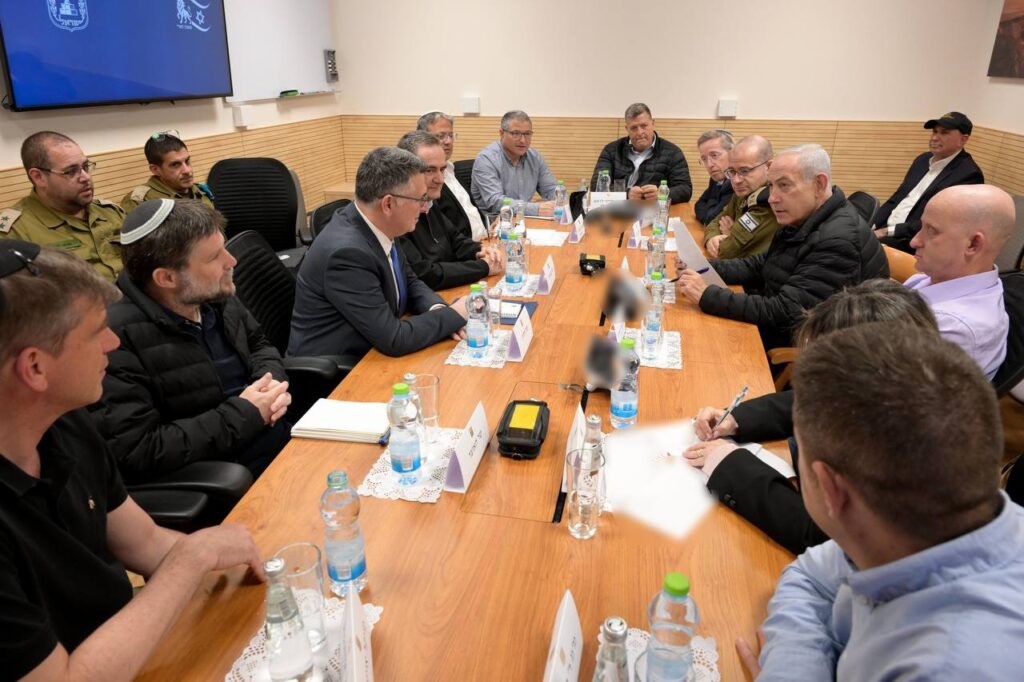 התייעצות בטחונית אתמול