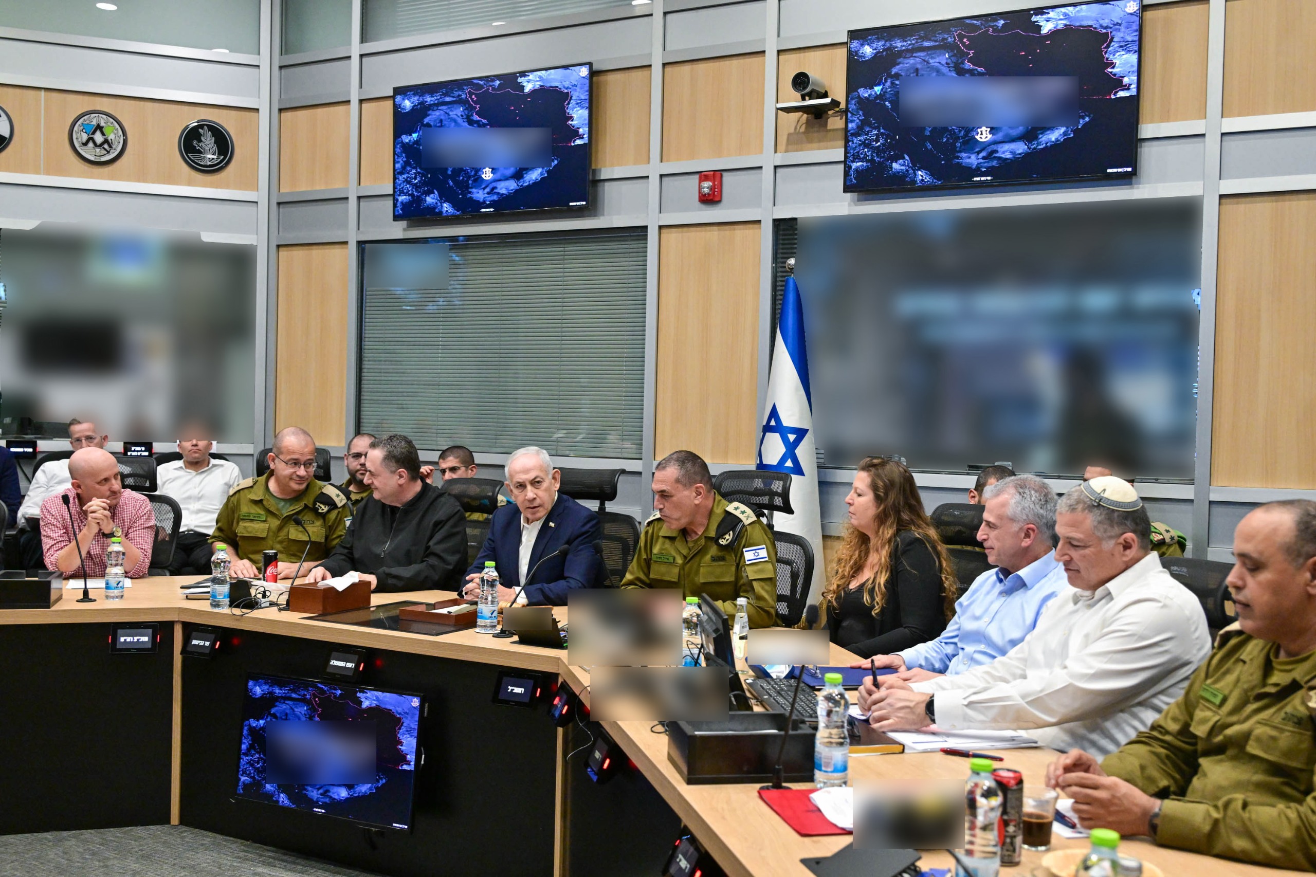נתניהו בהערכת מצב.