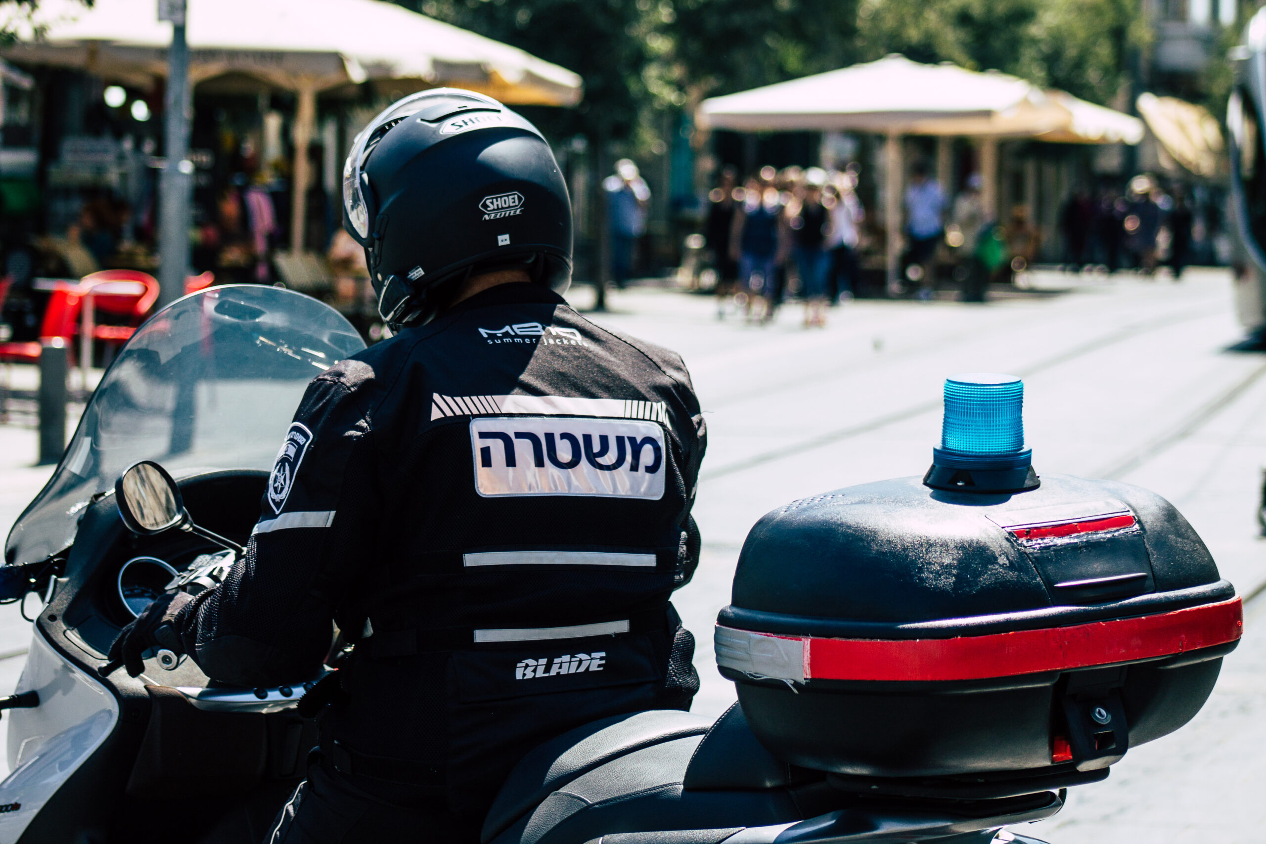 אופנוע משטרה ישראלי