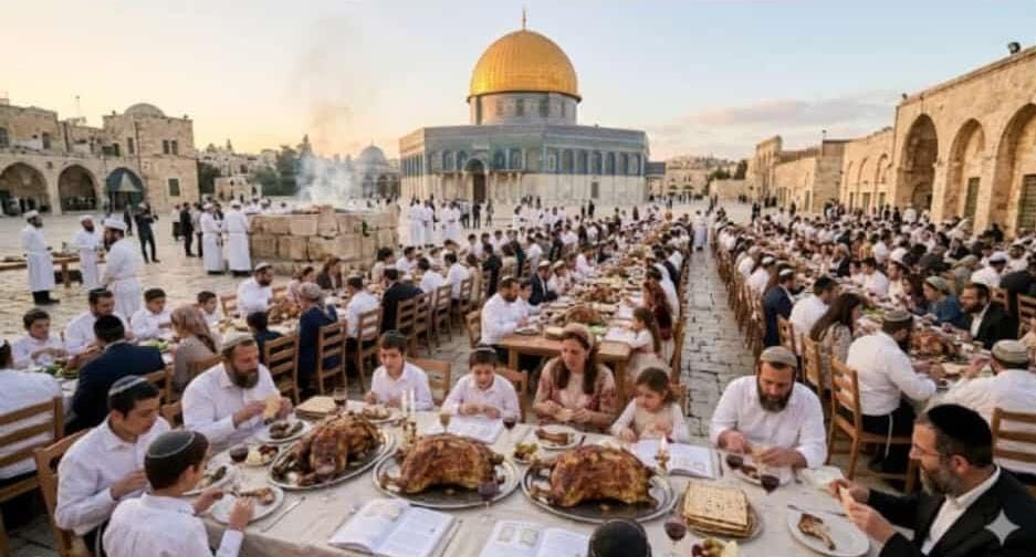אכילת קרבן פסח