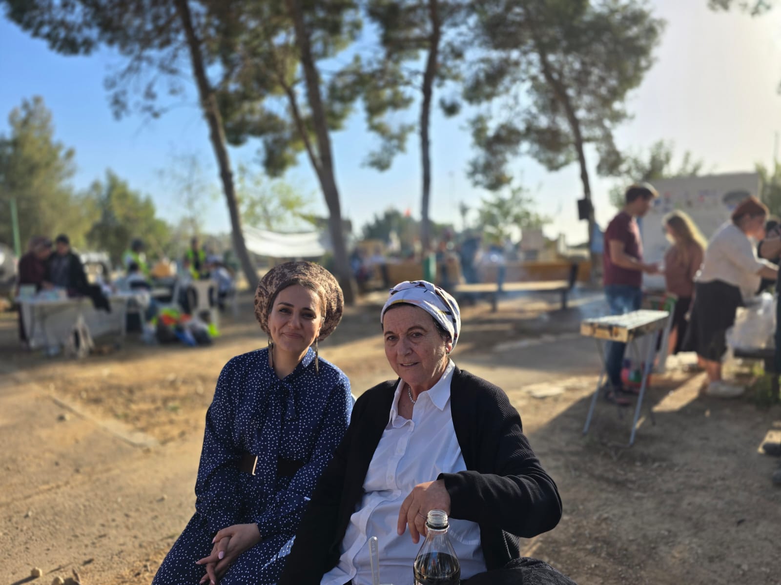 דניאלה וייס וחברת הכנסת לימור סון הר מלך. צילום תנועת נחלה