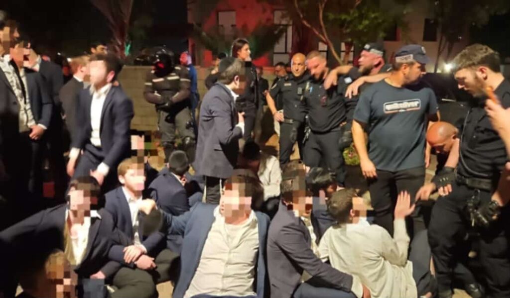 הפגנת חרדים, י"א אייר