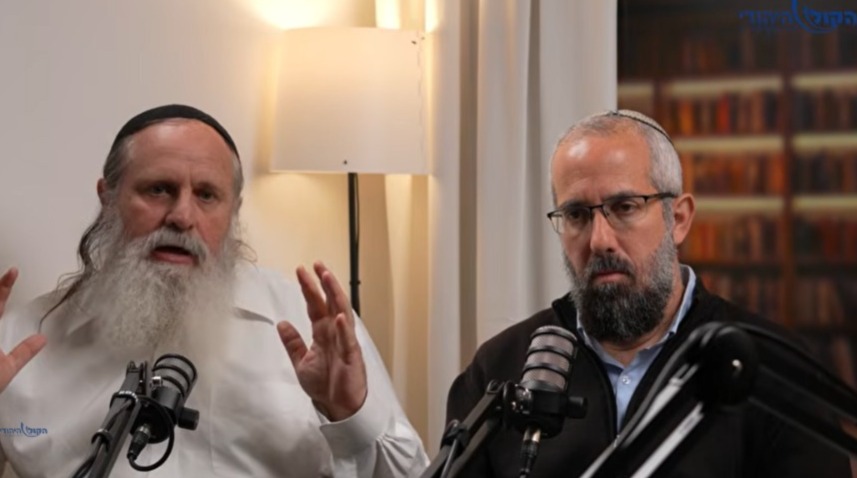 הרב קובי יקיר והרב קרטמן