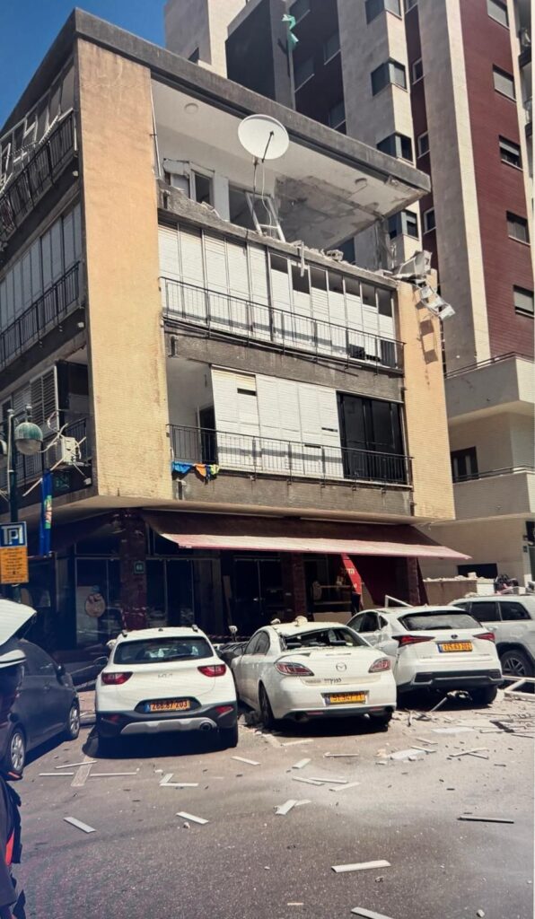 נפילה ברמת גן