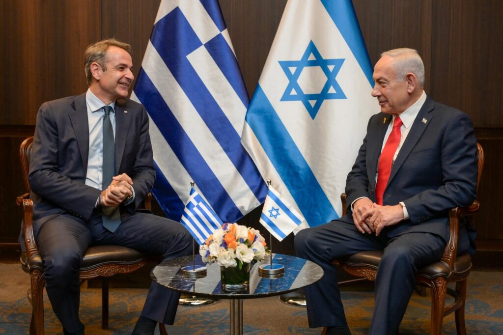 ראש הממשלה נתניהו וראש ממשלת יוון. 