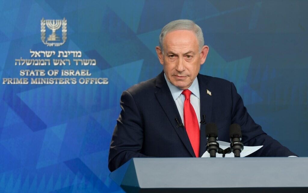 ראש הממשלה בנימין נתניהו