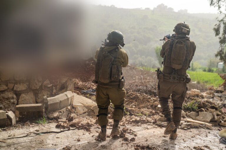 פעילות כוחותינו בלבנון