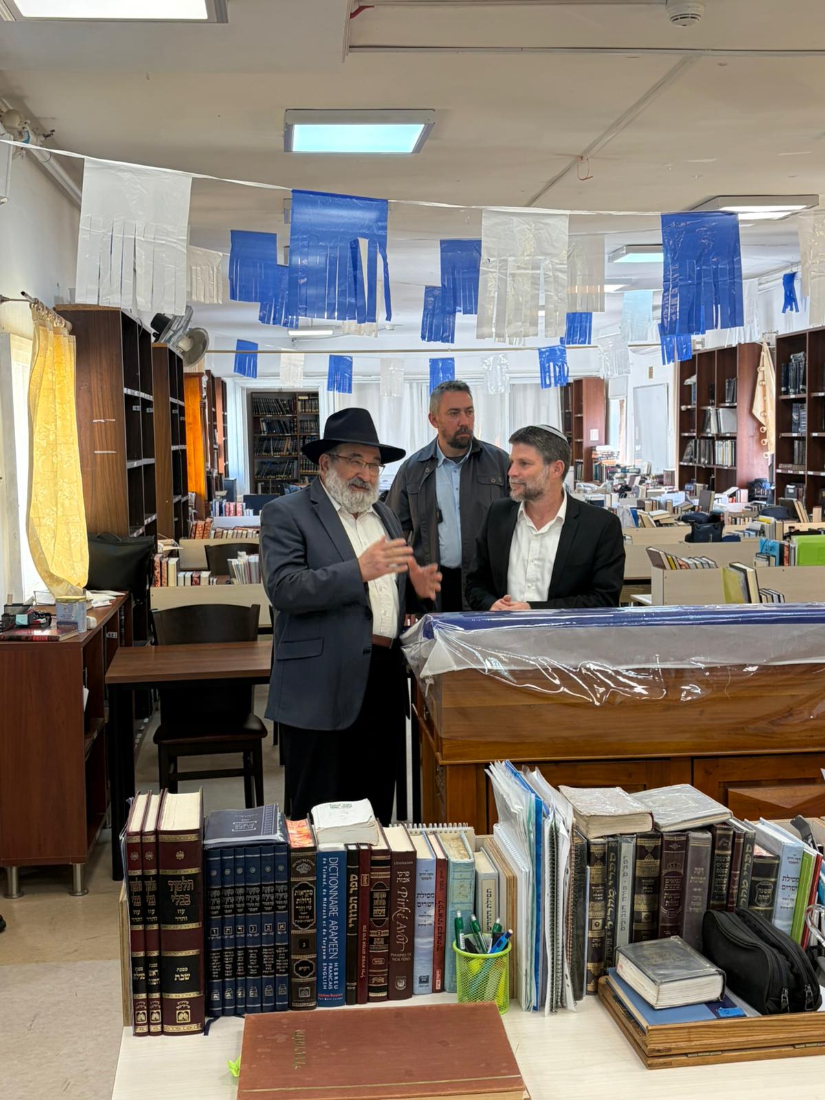 השר סמוטריץ' עם הרב זייני