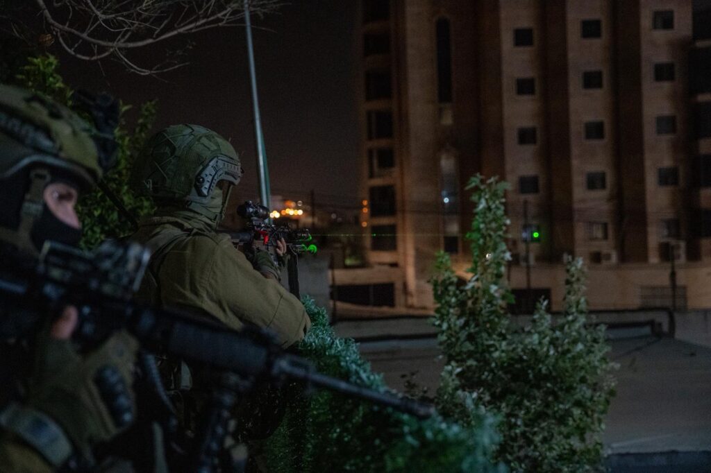 פעילות כוחותינו בחטיבת יהודה.
