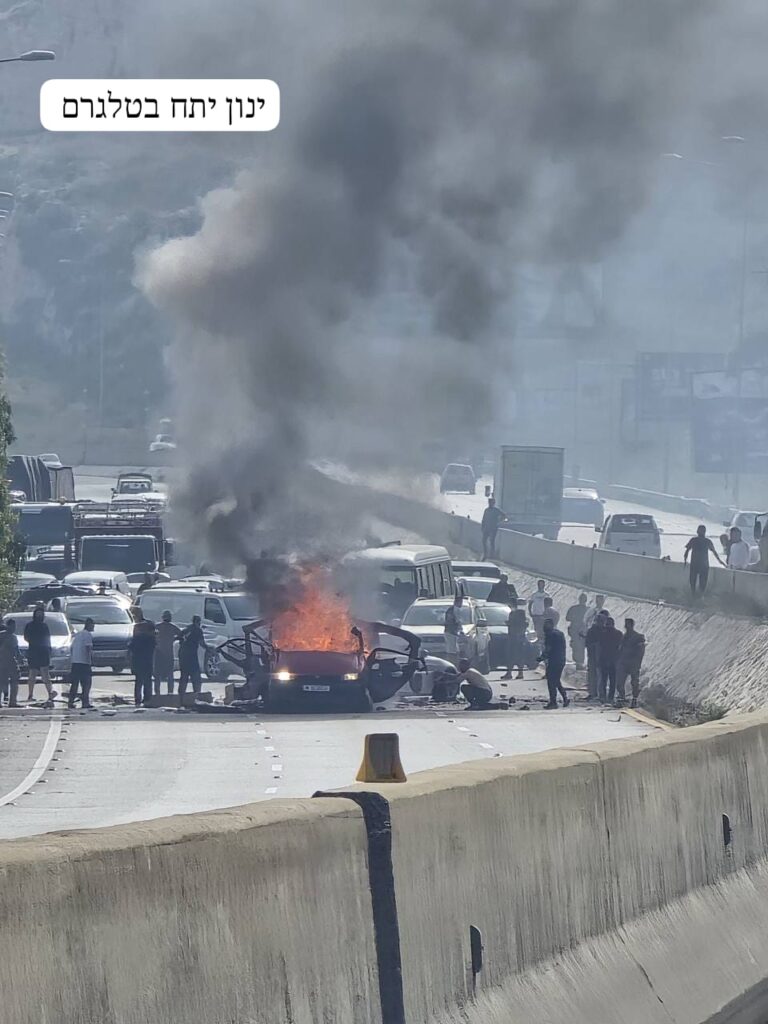 תקיפת רכב דרומית לביירות. סיכול ממוקד